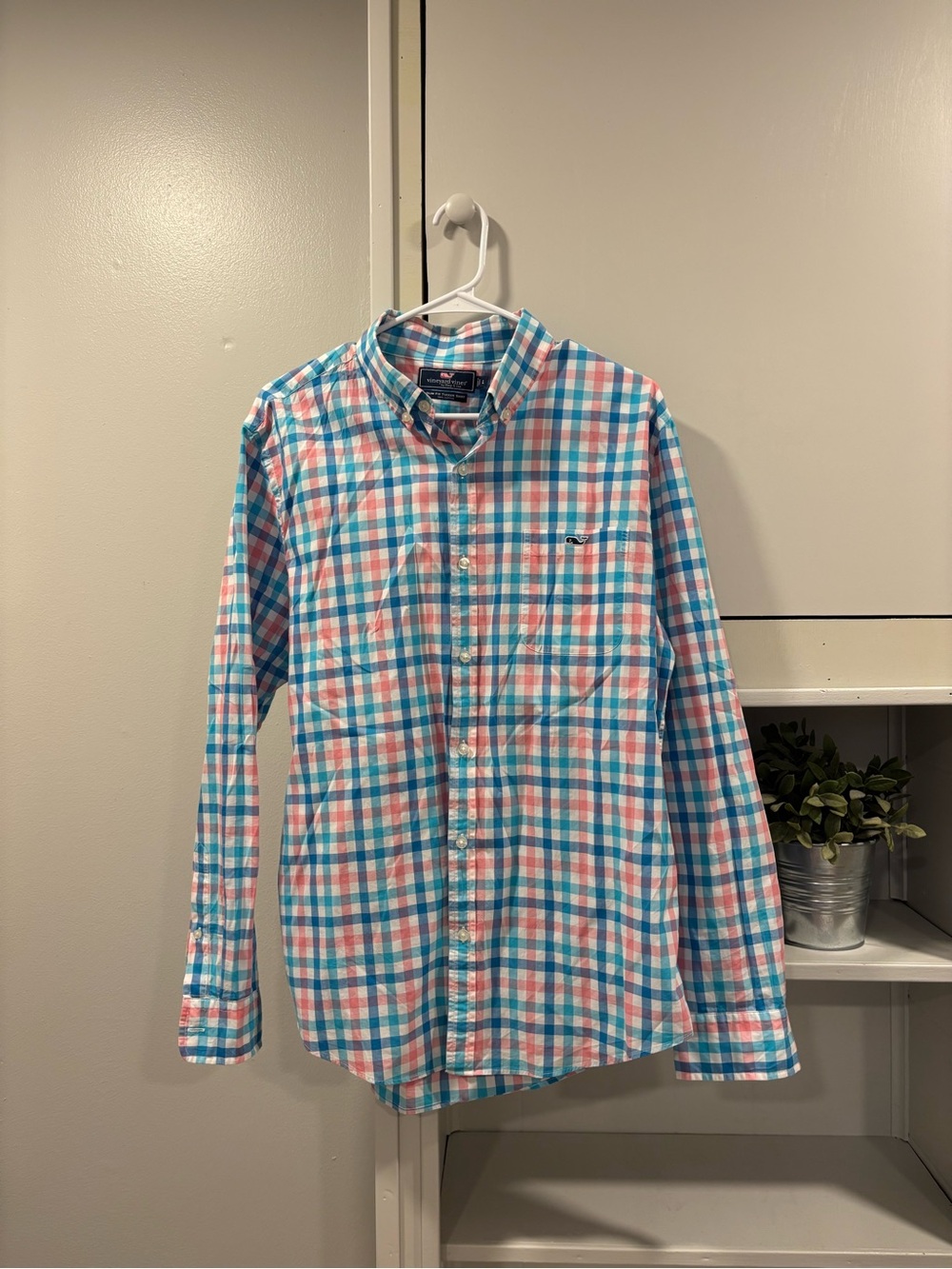 Vineyard Vines Plaid Slim Fir Tucker Shirt